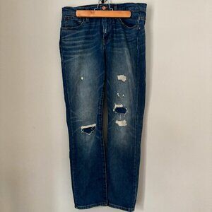 J Crew Slim Broken in Boyfriend Jeans size 27